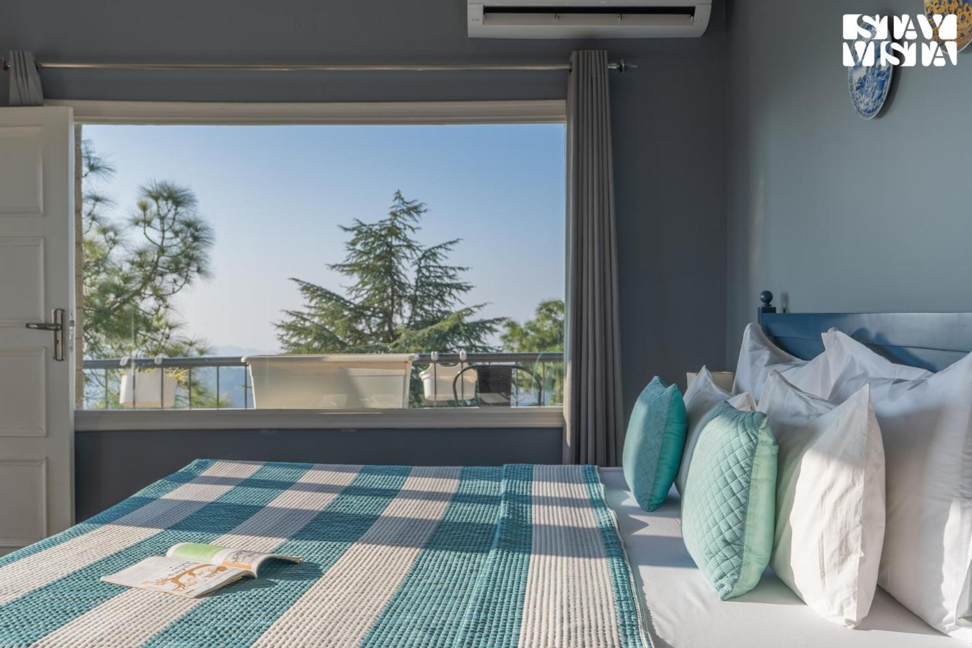 Stayvista At Serene With Outdoor Bonfire Barog Bagian luar foto