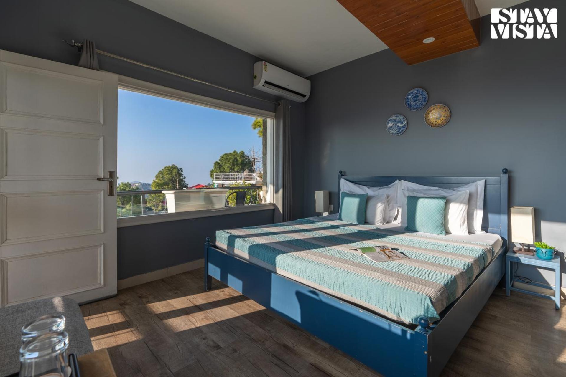 Stayvista At Serene With Outdoor Bonfire Barog Bagian luar foto