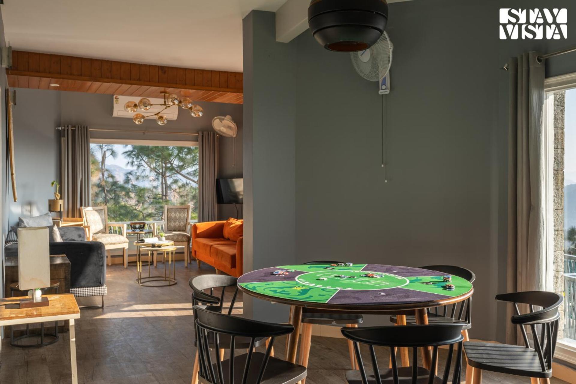 Stayvista At Serene With Outdoor Bonfire Barog Bagian luar foto